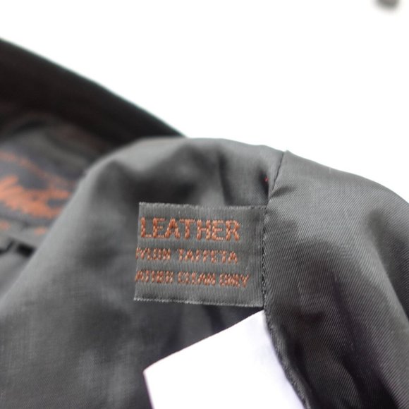 Winlit Skirt Juniors Size 9 Leather Mini‎ A Line Black Suede Genuine Classic Y2K - Picture 9 of 11